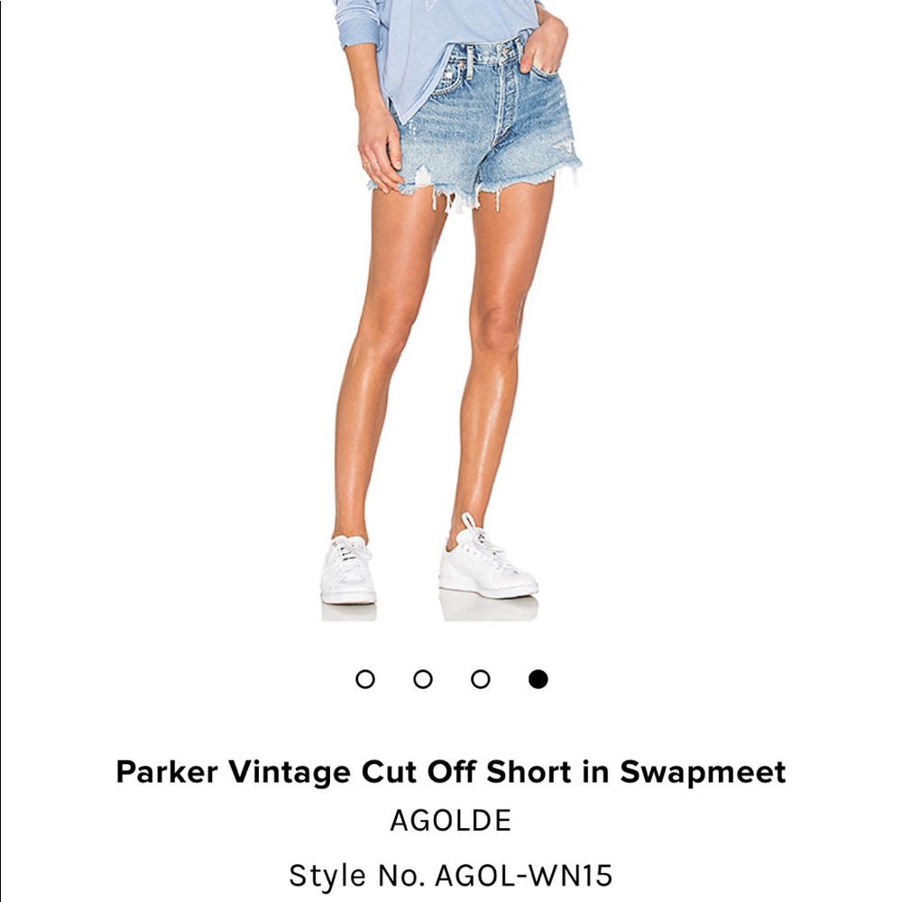 Agolde Parker Short NWT in Swapmeet